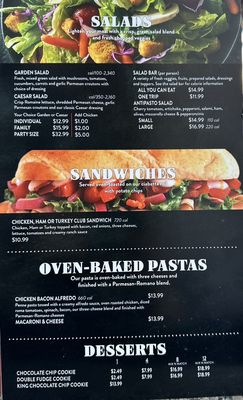 Menu photo 2 Round Table Pizza Rancho Santa Margarita, CA Menu photo 2 Round Table Pizza Rancho Santa Margarita, CA