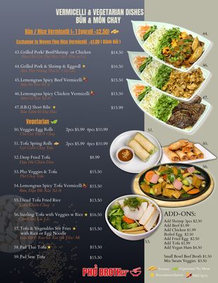Menu photo 5 Pho Brother Corona, CA Menu photo 5 Pho Brother Corona, CA