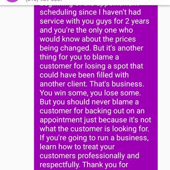 Barks N' Bubbles Mobile Grooming - My response to dealing with an unprofessional employer. If you're looking for a good deal and great customer service, look elsewhere. - Pet Groomers Near Me Barks N' Bubbles Mobile Grooming - My response to dealing with an unprofessional employer. If you're looking for a good deal and great customer service, look elsewhere. - Pet Groomers Near Me