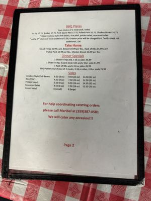 Menu photo 3 Grill Masters BBQ Clovis, CA
