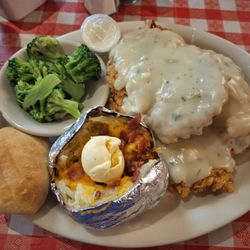 Nolan's Restaurant - Large chicken fried steak