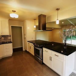 Paint grade shaker style kitchen in Santa Clara, Ca