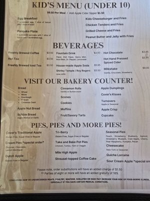 Menu photo 3 Cover's Apple Ranch Tuolumne, CA