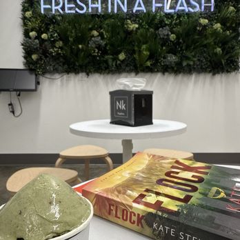 Chill-N Nitrogen Ice Cream - Winter Park - Oat milk matcha with pecans - Desserts Near Me - Winter Park, Florida Chill-N Nitrogen Ice Cream - Winter Park - Oat milk matcha with pecans - Desserts Near Me - Winter Park, Florida
