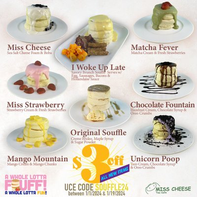 Menu photo 8 Miss Cheese Tea Cafe Pasadena, CA Menu photo 8 Miss Cheese Tea Cafe Pasadena, CA