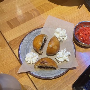 Tong Sake House - red bean filled bun (so so good) - Korean Near Me - Poway, California