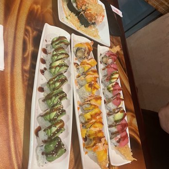 Fuji Sushi - Hawaiian rolls, green dragon roll, Volcano Roll, Utah Roll - Sushi Bars Near Me - Metairie, Louisiana