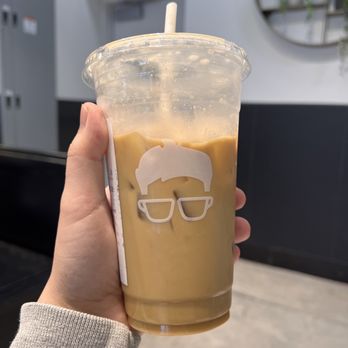 Gregorys Coffee - Salted Caramel Apple Latte - Coffee & Tea Near Me - Melville, New York