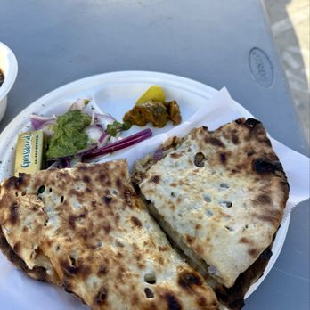 Tiranga 47 - Amritsari Kulcha with Choley - Indian Near Me - Milpitas, California Tiranga 47 - Amritsari Kulcha with Choley - Indian Near Me - Milpitas, California