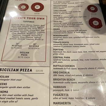 Peri Brothers - Menu page 2 - Pizza Near Me - Raleigh, North Carolina