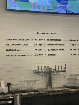 Menu photo 5 Betts Cleveland, OH