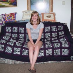 Stitches By Karen - Finished this quilt for young lady.  IT was a much bigger project than she realized it would be.