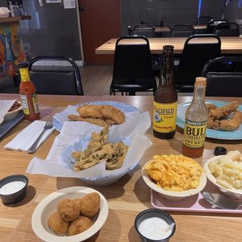RJ Southern Home Cooking - The fried collar green chips.... PHENOMENAL - American Near Me - Downey, California