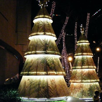Honolulu City Lights - First Hawaiian Bank tapa christmas trees - Festivals Near Me - Honolulu, Hawaii Honolulu City Lights - First Hawaiian Bank tapa christmas trees - Festivals Near Me - Honolulu, Hawaii