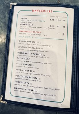 Menu photo 6 Los Tios Houston, TX