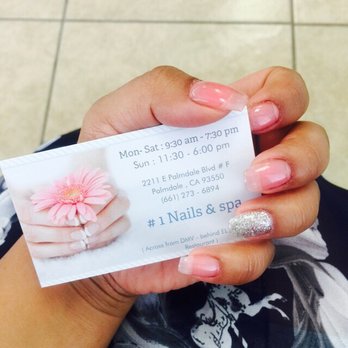 No 1 Nails & Spa - Light pink gel manicure. Loved it - Nail Salons Near Me - Palmdale, California No 1 Nails & Spa - Light pink gel manicure. Loved it - Nail Salons Near Me - Palmdale, California