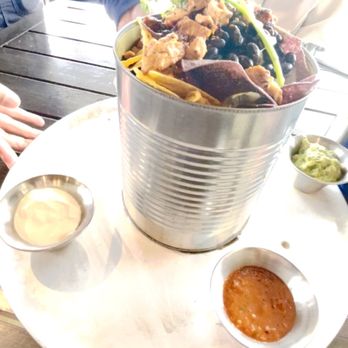 Hay's Place - Tin Can Nachos with Chicken - Mexican Near Me - Pebble Beach, California Hay's Place - Tin Can Nachos with Chicken - Mexican Near Me - Pebble Beach, California