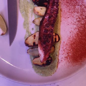 El Barrio Cantina - Pulpo con papas (octopus and potatoes) - Mexican Near Me - Long Beach, California El Barrio Cantina - Pulpo con papas (octopus and potatoes) - Mexican Near Me - Long Beach, California