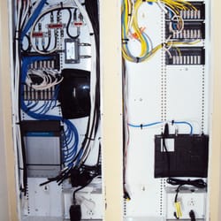 Omega Technology - clean panel rewire.