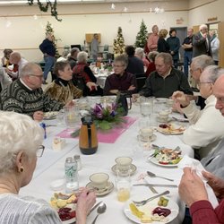 Scandia Community Senior Center - Scandia-Marine Lions Club Christmas dinner at the Community Center.