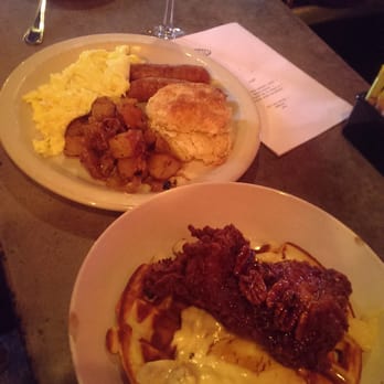 Maggie's Farm - Oh my God. I might have had a chicken and waffle combo that is better than Roscoe's. I'm not shitting you. Fam. - New American Near Me - Baltimore, Maryland