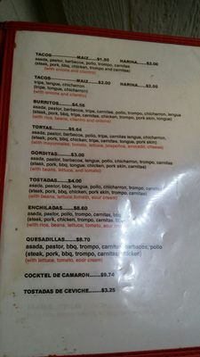Menu photo 6 Taqueria Ruby Fort Worth, TX