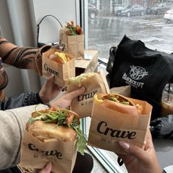 Crave - Far right: Classic sandwich
