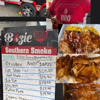 Bozie Jones Bar B Q - a man selling barbecues - Food Trucks Near Me - Honolulu, Hawaii Bozie Jones Bar B Q - a man selling barbecues - Food Trucks Near Me - Honolulu, Hawaii