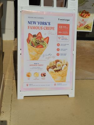 Menu photo 3 T-Swirl Crepe Alpharetta, GA Menu photo 3 T-Swirl Crepe Alpharetta, GA