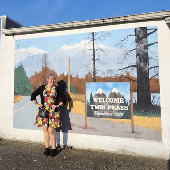 Twede's Cafe - Me outside of the cafe - American Near Me - North Bend, Washington