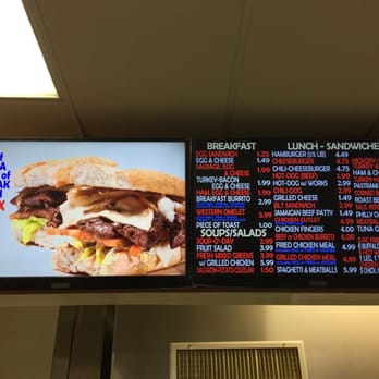 Village Mart - a menu for a sandwich - Gas Stations Near Me - Stratford, Connecticut Village Mart - a menu for a sandwich - Gas Stations Near Me - Stratford, Connecticut