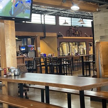 Millstone Pizza Company & Brewery - tables and benches - Breweries Near Me - Cody, Wyoming Millstone Pizza Company & Brewery - tables and benches - Breweries Near Me - Cody, Wyoming