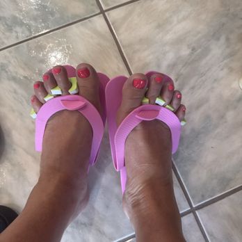 Aloha Nails - Regular lacquer in this photo. They also have gel and dip. - Nail Salons Near Me - Daytona Beach, Florida Aloha Nails - Regular lacquer in this photo. They also have gel and dip. - Nail Salons Near Me - Daytona Beach, Florida