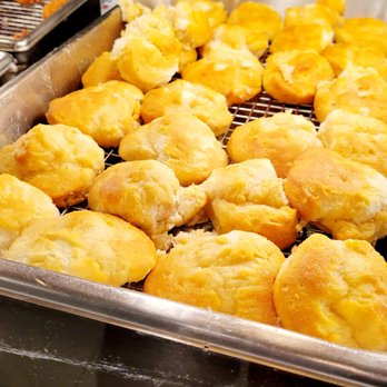 Krispy Krunchy - Yummmy buttery bisquits.  March 2022 - Southern Near Me - Denton, Texas