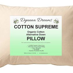 Dyanna Dreams - Organic Alternative Down Pillow