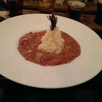 James Joyce - Irish stew, $13. A bit above dinty moore, but good. - Irish Pub Near Me - Calgary, Alberta
