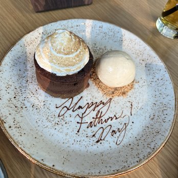 KYU - S'mores chocolate cake - Asian Fusion Near Me - Las Vegas, Nevada KYU - S'mores chocolate cake - Asian Fusion Near Me - Las Vegas, Nevada