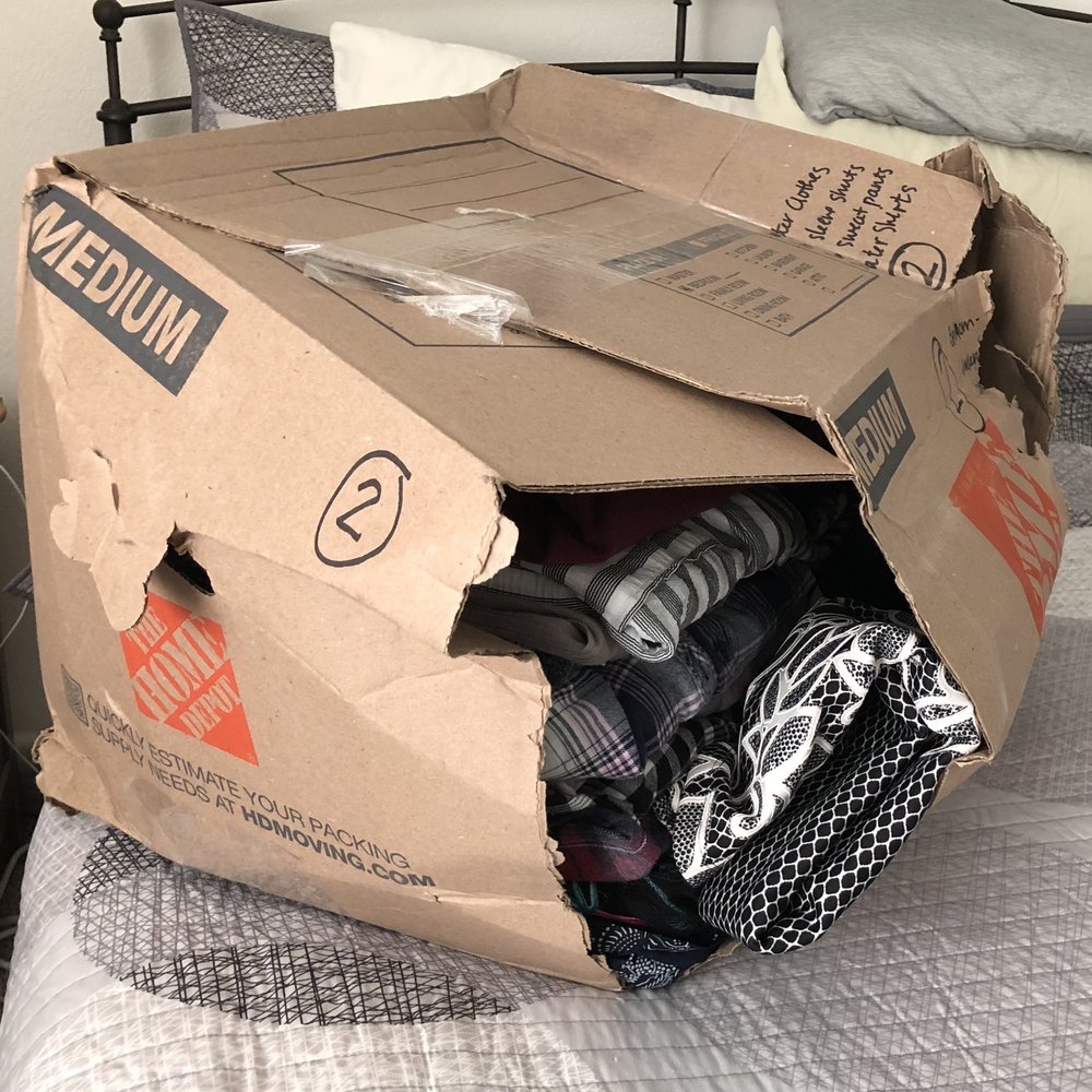 BustNMoves Moving Company - Example of what some of the boxes looked like. - Movers Near Me - Pocatello, Idaho BustNMoves Moving Company - Example of what some of the boxes looked like. - Movers Near Me - Pocatello, Idaho