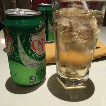 Cafe Tandoor - Don't expect free refills.  At $2.00 you receive this: glass of ice and a single can of your chosen soft drink - Indian Near Me - Aurora, Ohio