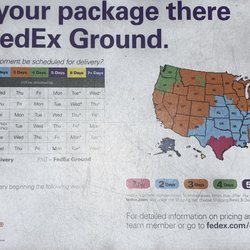 FedEx Office Print & Ship Center - FedEx Ground Shipment Schedule