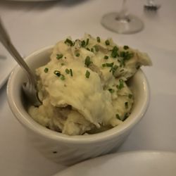 Fairbanks Steakhouse - Some of the best mashed potatoes I've ever had.