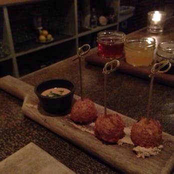 Moxy - What we sent back. The felafel tots should be deleted from Moxy's menu. - American Near Me - Portsmouth, New Hampshire