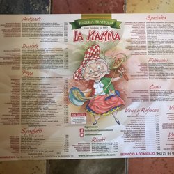La Mamma Mia - Menu July 2017
