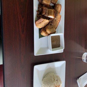 The Mami House - Deep-Fried Pork Belly and Garlic Fried Rice - Filipino Near Me - Niagara Falls, New York