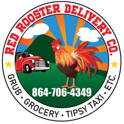Red Rooster Delivery - Red Rooster Delivery Co (Logo)