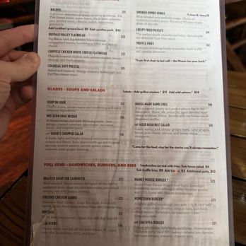 Mangy Moose - Menu!! - New American Near Me - Teton Village, Wyoming