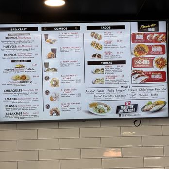 Tacos La Villa - Menu - Mexican Near Me - Bakersfield, California Tacos La Villa - Menu - Mexican Near Me - Bakersfield, California