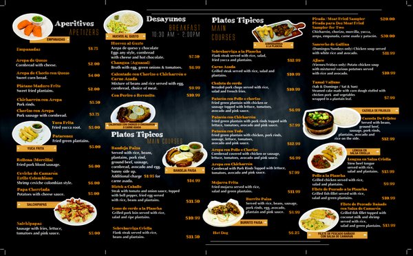 Menu photo 8 Donde Adela Colombian Restaurant Orange, CA Menu photo 8 Donde Adela Colombian Restaurant Orange, CA