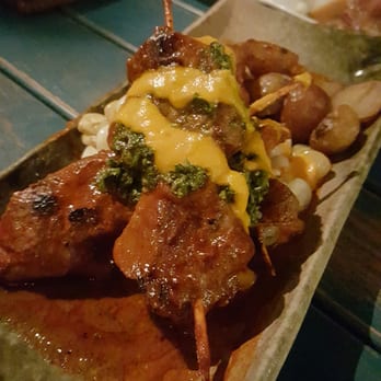Pisco Y Nazca - Beef heart anticucho - Gastropubs Near Me - Kendall, Florida Pisco Y Nazca - Beef heart anticucho - Gastropubs Near Me - Kendall, Florida