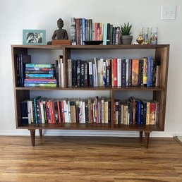 Angelino bookshelf, 50" long